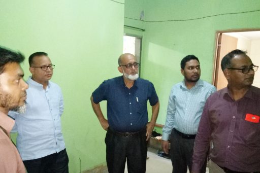 08. Honourable Directors inspect the hostel's Water Purifier with their team