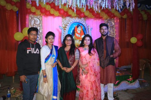 The ceremony to celebrate Saraswati Puja, 2020 at RCMC&H Campus (10)